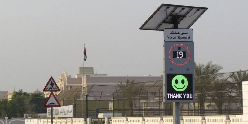 Speed Radar Sign