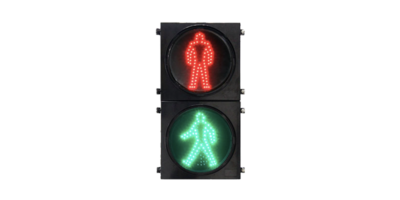 Clear Lens Pedestrian Traffic Light