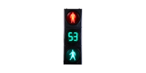 High Flux Pedestrian Traffic Light